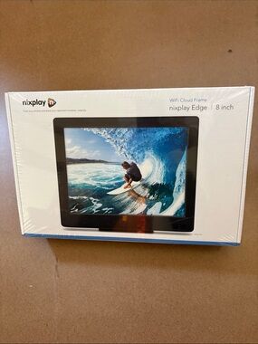 Nixplay Edge 8-inch WiFi Cloud Frame - Black
